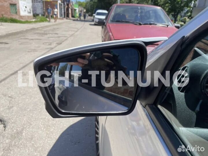 Накладки на зеркала Гранта, Веста, в стиле BMW