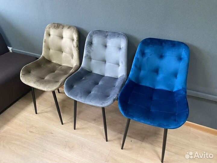 Стулья велюровые