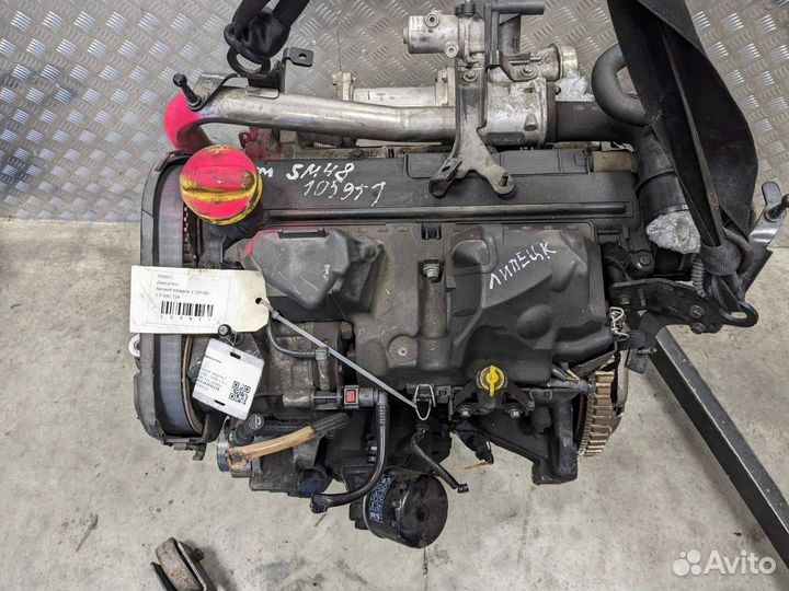 Двигатель K9K724 Renault Megane 2 рест