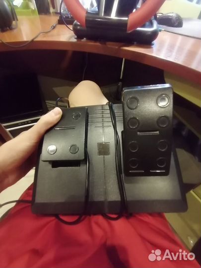 Руль SpeedLink trailblazer Racing Wheel красный