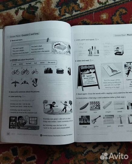 Учебник английского Family and friends4 (комплект)