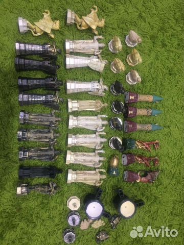 Фигуры и части от шахмат Гарри Поттер