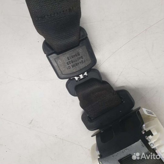 Замок ремня безопасности 7244836 BMW 5 F10/F11/GTF07 0