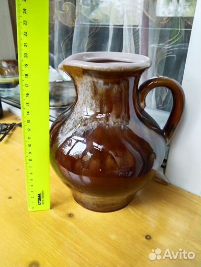 Большой керамический кувшин СССР