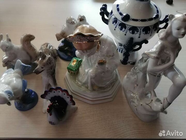 Статуэтка Малахитовая шкатулка