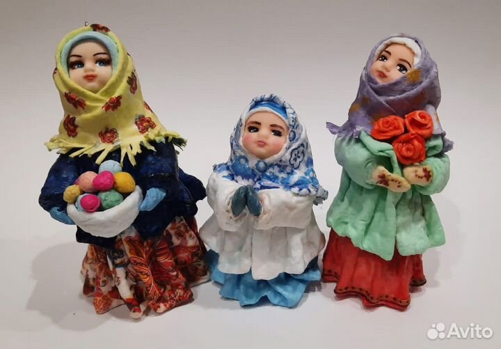 Куклы из ваты