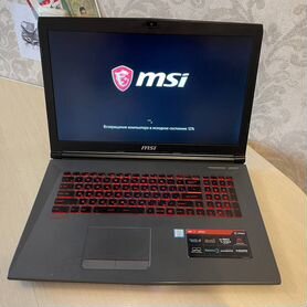 MSI GV72 8RD i5 8300H/1050Ti 4Gb/12Gb/128SSD