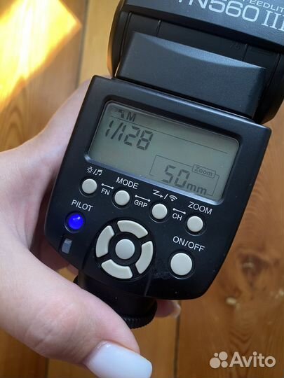Вспышка yongnuo yn-560-iii speedlite