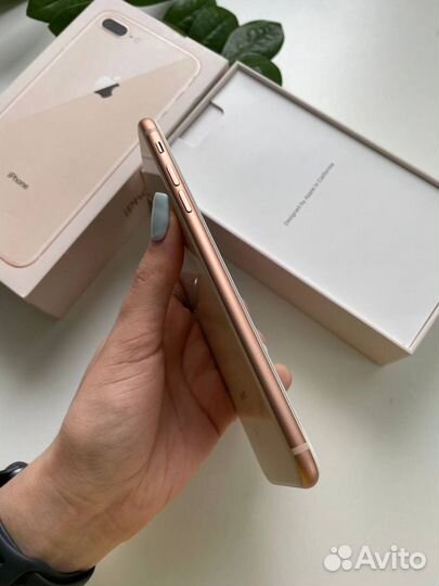 iPhone 8 plus 64gb Акб-86% Gold,sim