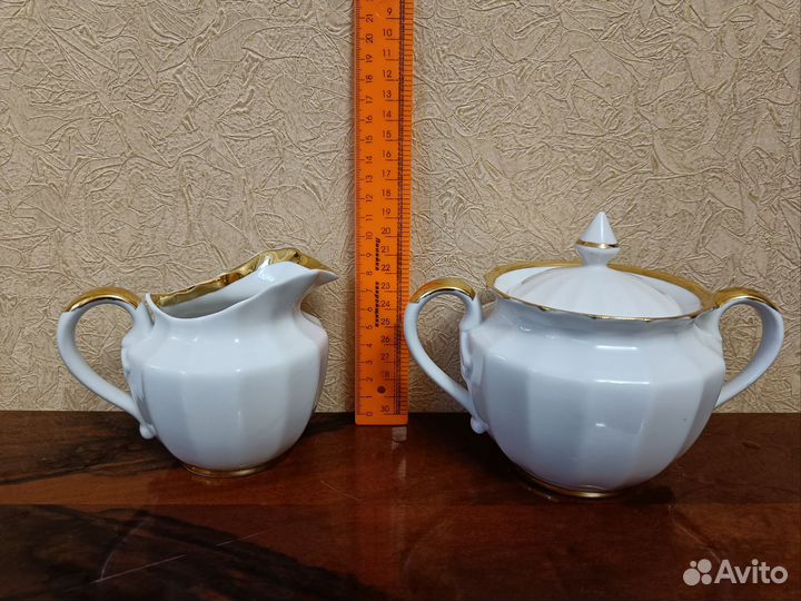 Сахарница + сливочник лфз, Вербилки СССР