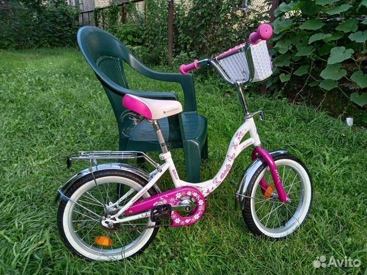 Детский велосипед Novatrack Butterfly 16