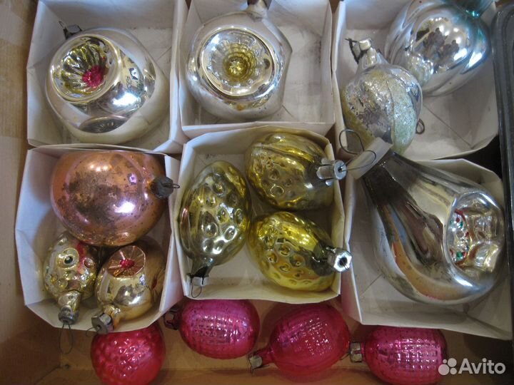 Елочные игрушки СССР