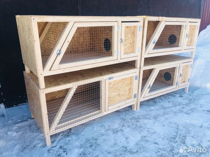 Клетки для кроликов комплекс