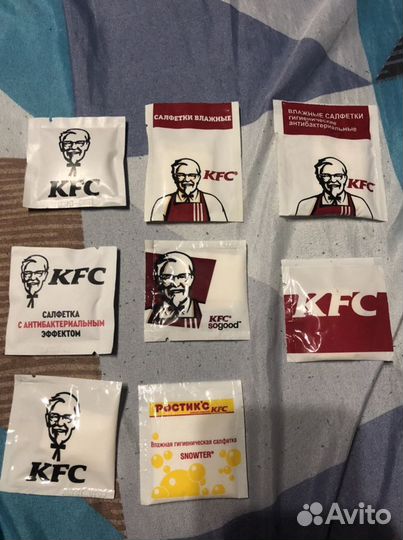 Коллекция салфеток KFC