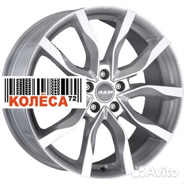 MAK Highlands 8.5x20 5x120 ET47 Dia72.6 Silver