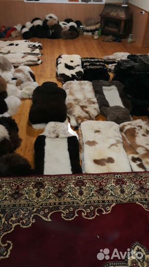 Меховой чехол для автомобиля