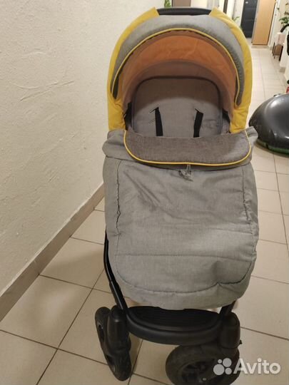 Коляска adamex 3 в 1 бу
