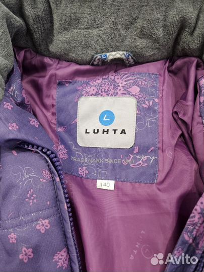 Зимняя куртка для девочки 140