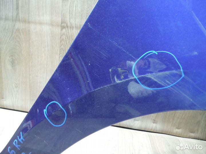 Крыло переднее правое №217 Volkswagen Polo 6 2022