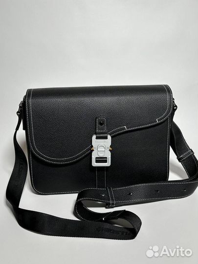 Сумка поясная кожаная