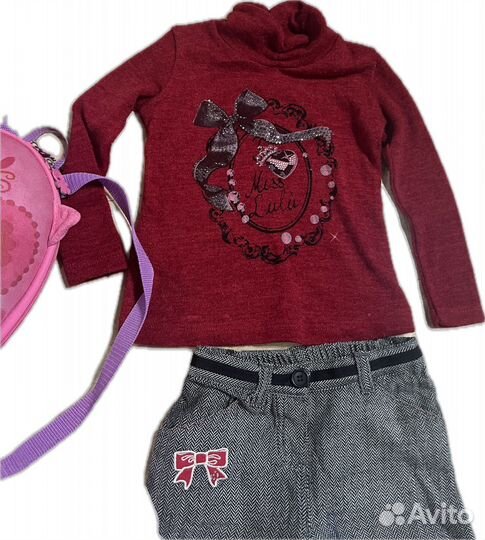 Одежда на девочку пакетом 2/3 года 98см