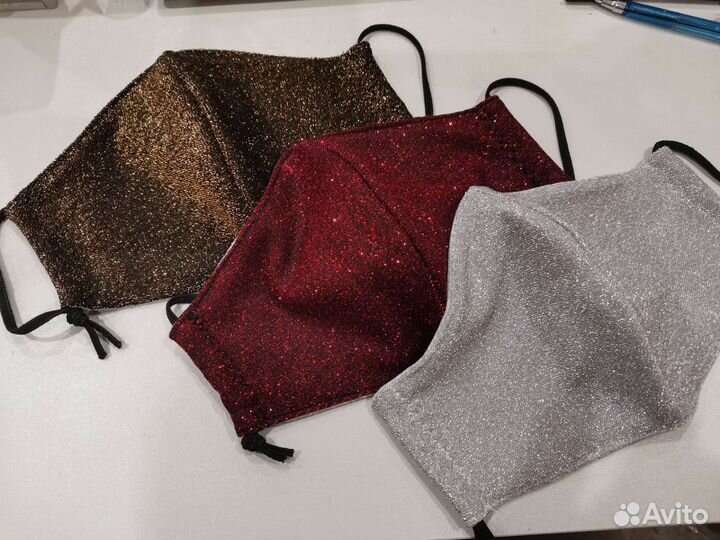 Маска защитная много разовая для взрослых и детей