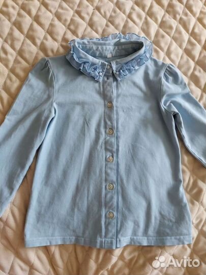 Блузка школьная 122 128