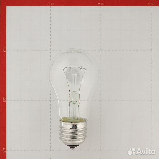 Лампа накаливания лон 95 Вт E27 груша 220 В прозра