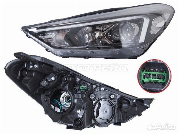 Фара Hyundai Tucson III (2015—2018)