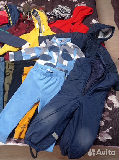 Вещи и обувь пакетом на мальчика 98 104