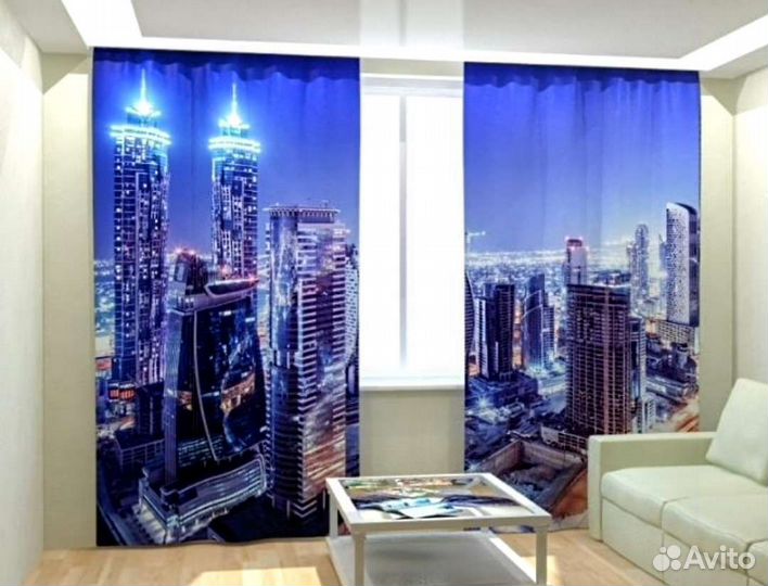 Шторы фотошторы