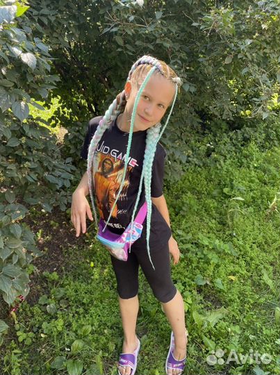 Косы с канекалоном, афрохвост