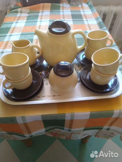 Кофейный сервиз новый