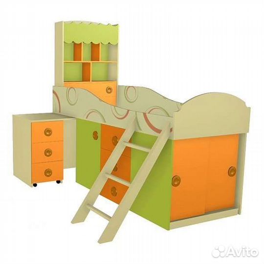 Кровать-чердак