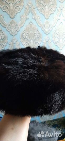 Норковая шапка мужская новая