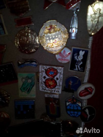 Значки из СССР