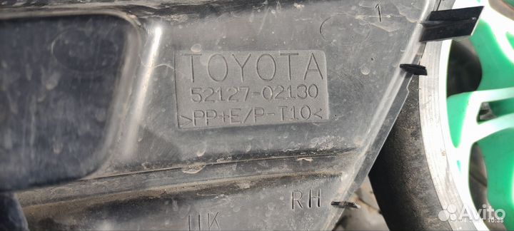 Заглушка птф toyota corolla E120