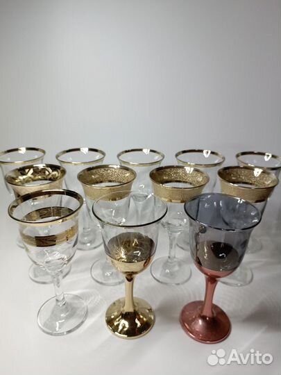 Бокалы для вина новые в коробке 12шт набор