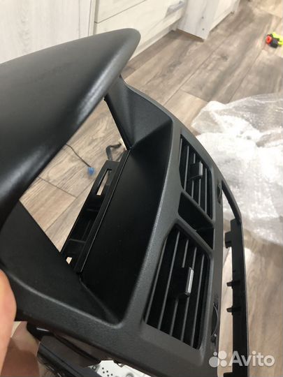 Рамка магнитолы/консоль калина 2