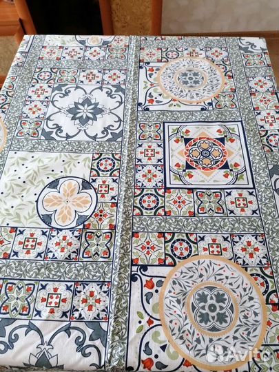 Скатерть из рогожки