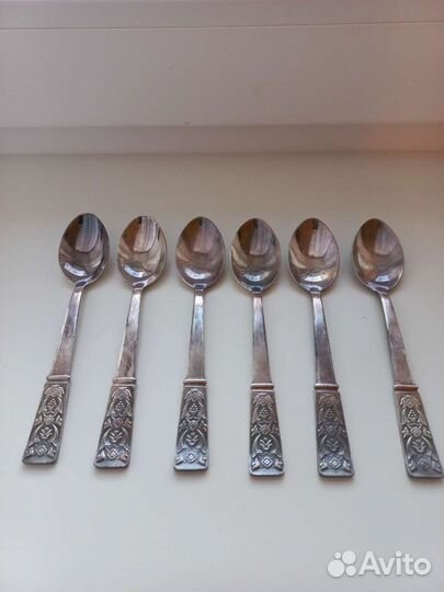 Ложки чайные, мельхиор, СССР, Таллин