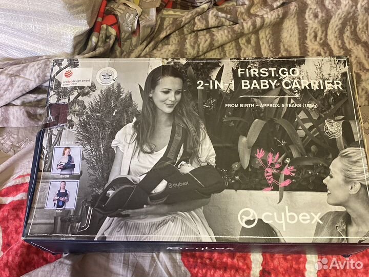 Рюкзак переноска кенгуру cybex First Go, до 18 кг