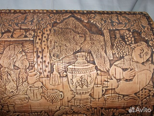 Берестяная хлебница