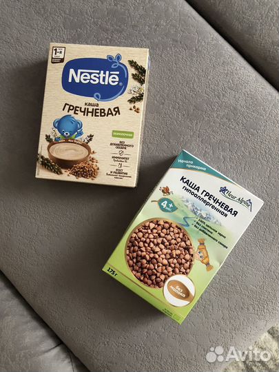 Детские каши молочные