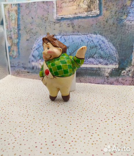 Елочные игрушки из папье маше