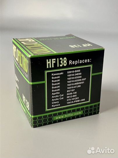 Масляный фильтр HF138