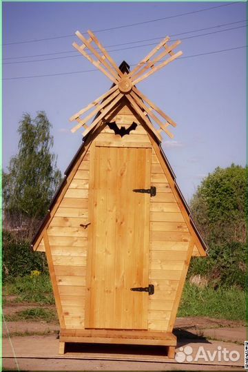 Уличный туалет с установкой ART128