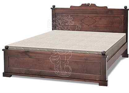 Двуспальная деревянная кровать тахта из массива