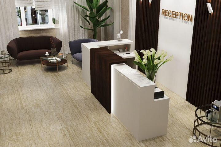 Плитка керамогранит 120x60 траветин бежевый