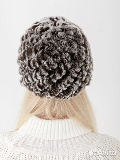Шапка Сноп, Меховая из кролика